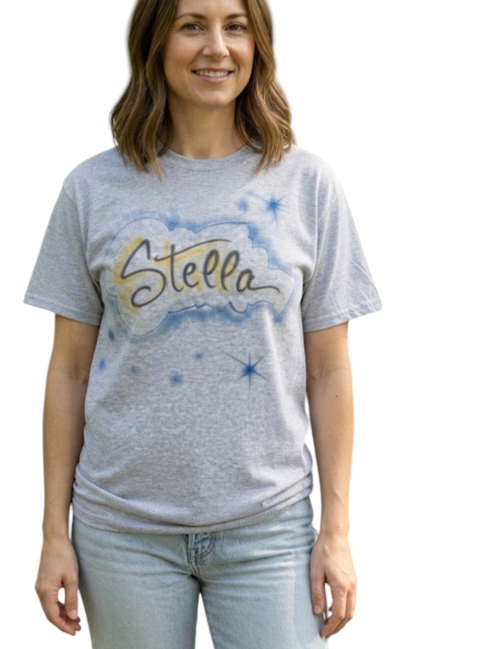 Fruit of the loom women’s t shirt size S gray